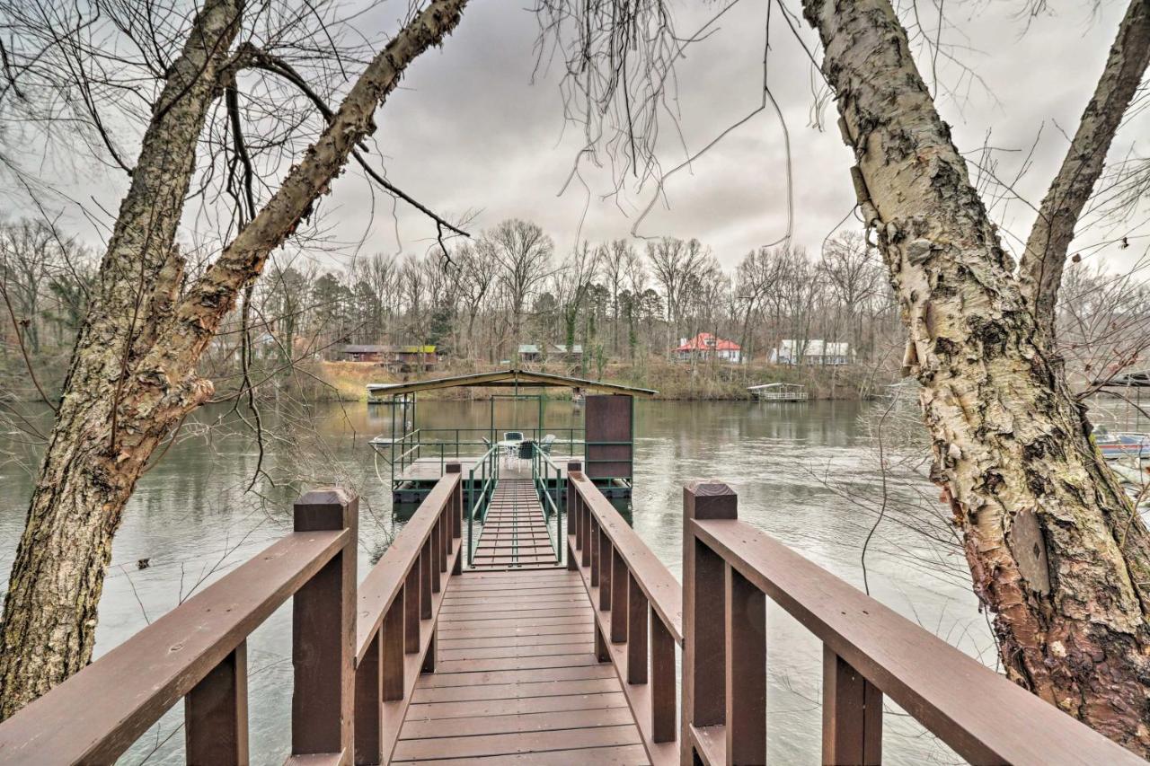 Cozy Heber Springs Cabin With Deck And Dock! Luaran gambar