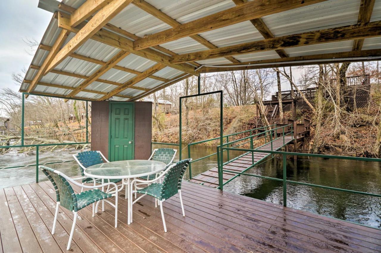 Cozy Heber Springs Cabin With Deck And Dock! Luaran gambar